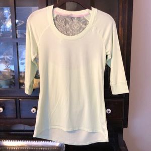 Calia back cut out shirt